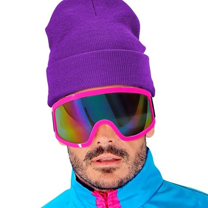 Widmann SRL Beanie paars muts Thomas