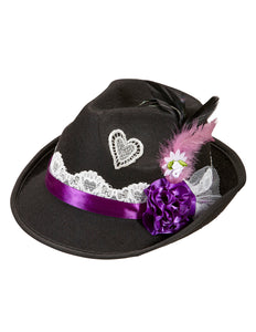 Widmann SRL Beierse Fedora hoed  met decoratie