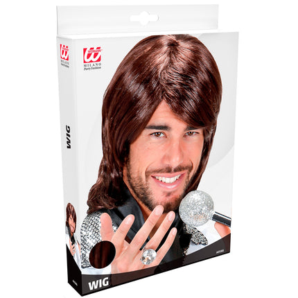 Widmann SRL Benny Anders popster pruik AB