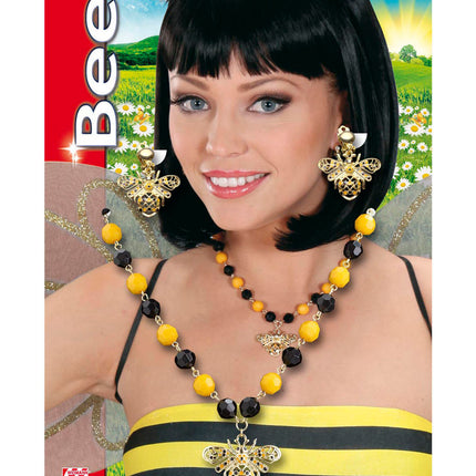 Widmann SRL Bijen halsketting en oorbellen bij Zoem