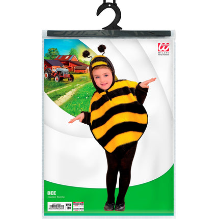 Widmann SRL Bijen poncho kinderen