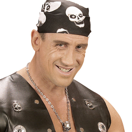 Widmann SRL Biker ketting / Rocker ketting schedel