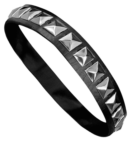 Widmann SRL Biker / rocker punk choker met spijkers