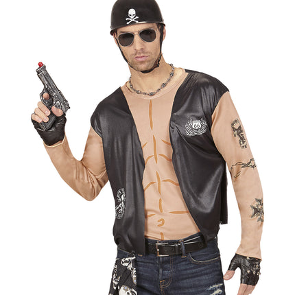 Widmann SRL Biker vesten voor party's