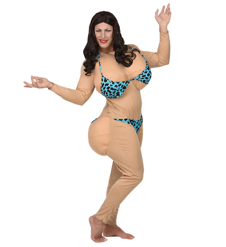 Widmann SRL Bikini babe kostuum unisex