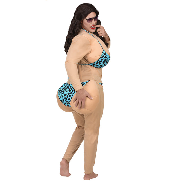 Widmann SRL Bikini babe kostuum unisex