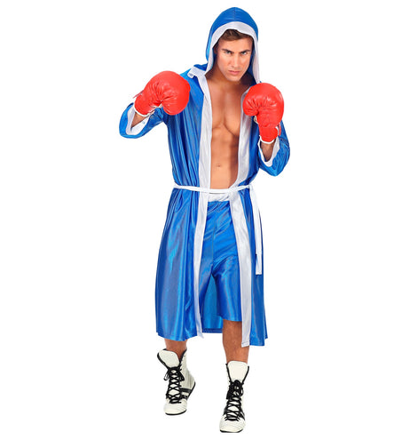 Widmann SRL Blauw bokser kostuum