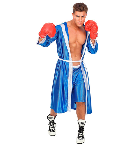 Widmann SRL Blauw bokser kostuum