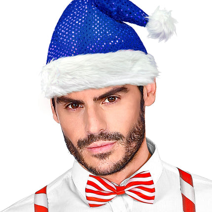 Widmann SRL Blauwe kerstmutsen