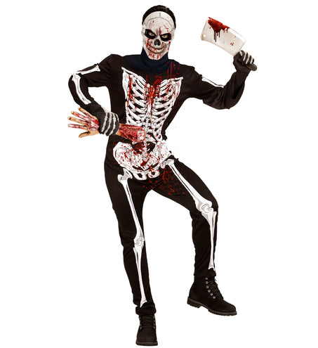 Widmann SRL Bloederige schedel masker eng