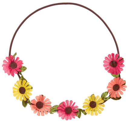 Widmann SRL Bloemen hoofdband met veel kleur