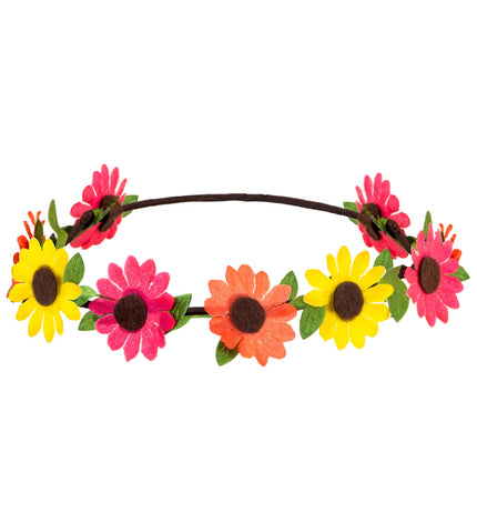 Widmann SRL Bloemen hoofdband met veel kleur