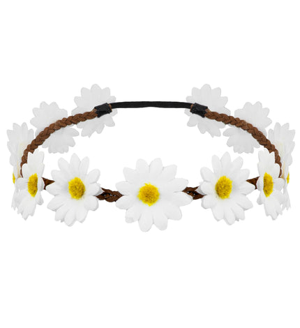 Widmann SRL Bloemen hoofdband voor hippies