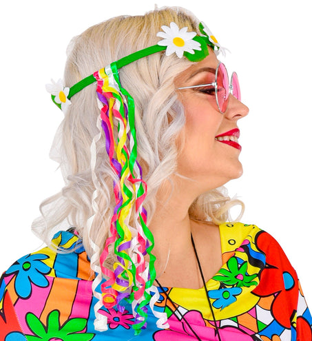 Widmann SRL Bloemen tiara hippie