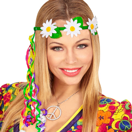 Widmann SRL Bloemen tiara hippie