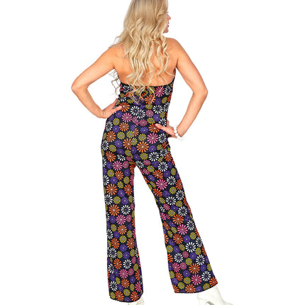 Widmann SRL Bloemenprint jumpsuit jaren 70