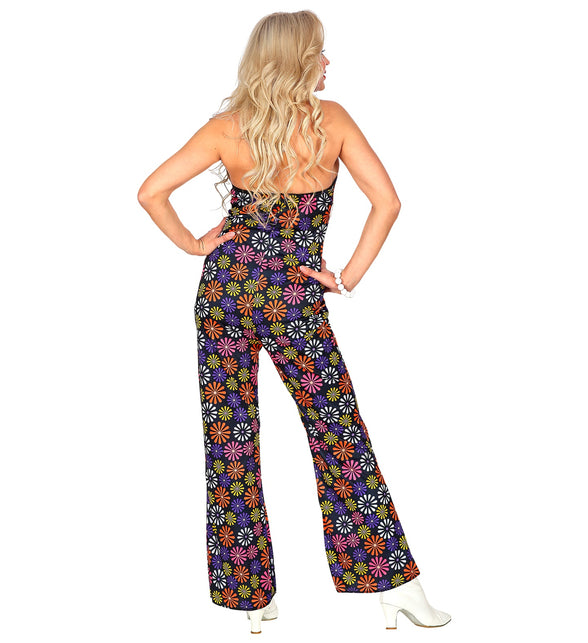 Widmann SRL Bloemenprint jumpsuit jaren 70