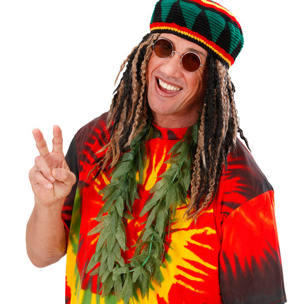 Widmann SRL Bloemenslinger Rasta Marihuana blad
