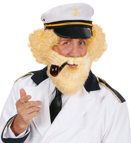 Widmann SRL Blonde baard Kapitein iglo