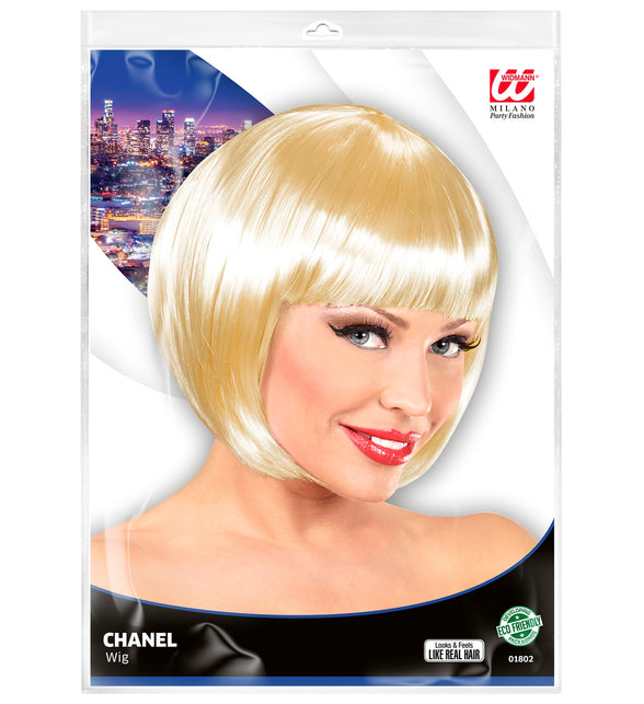 Widmann SRL Blonde boblijn pruik dame