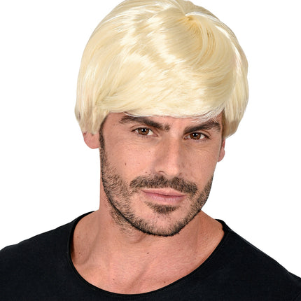 Widmann SRL Blonde karakter pruik heren
