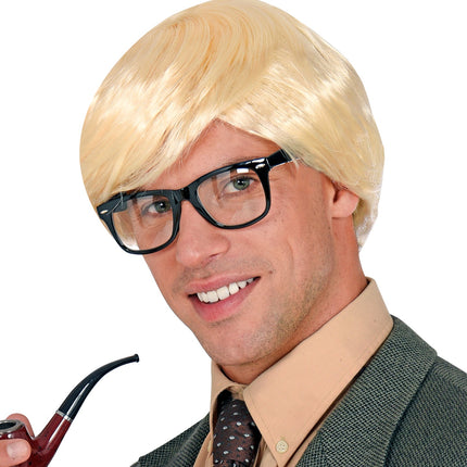 Widmann SRL Blonde karakter pruik heren