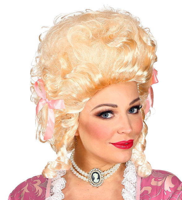 Widmann SRL Blonde pruik Koloniale vrouw