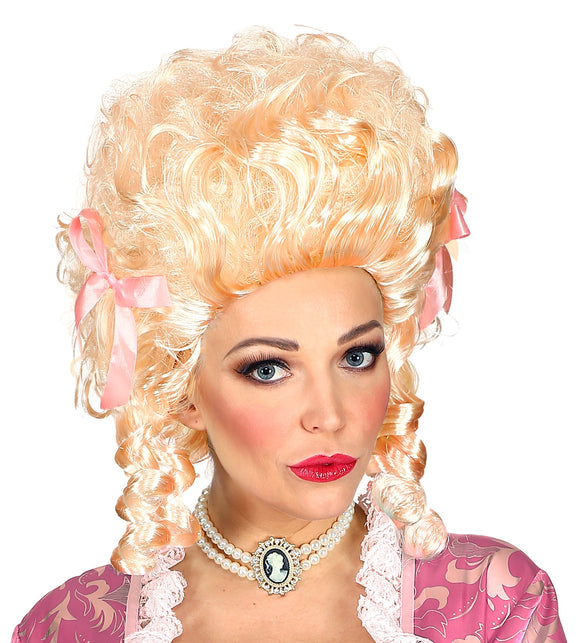 Widmann SRL Blonde pruik Koloniale vrouw