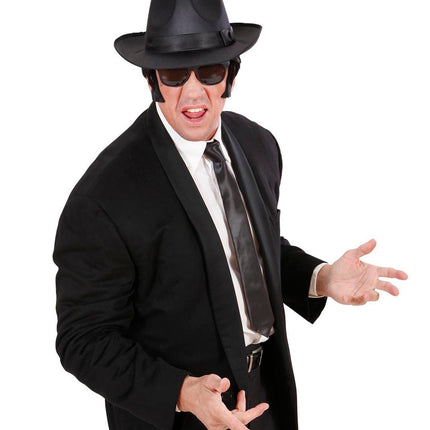 Widmann SRL Blouse Brothers satijnen stropdas