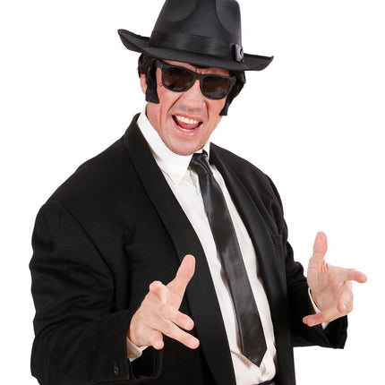 Widmann SRL Blouse Brothers satijnen stropdas