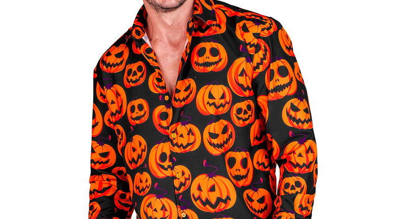 Widmann SRL Blouse halloween pompoen edgar