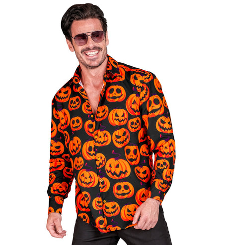 Widmann SRL Blouse halloween pompoen edgar