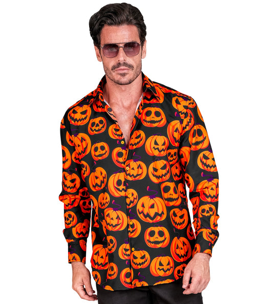 Widmann SRL Blouse halloween pompoen edgar