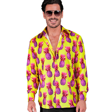 Widmann SRL Blouse neon ananas Ankie