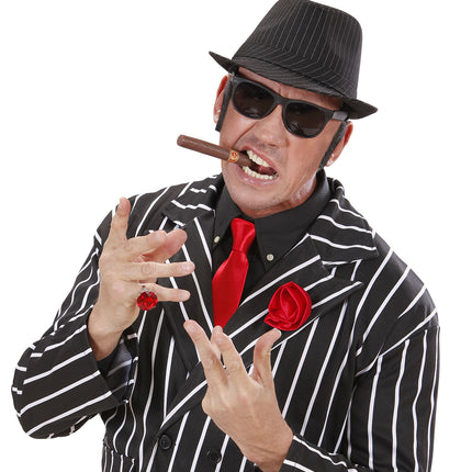 Widmann SRL Blues brother bril zwart karakter