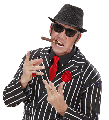 Widmann SRL Blues brother bril zwart karakter