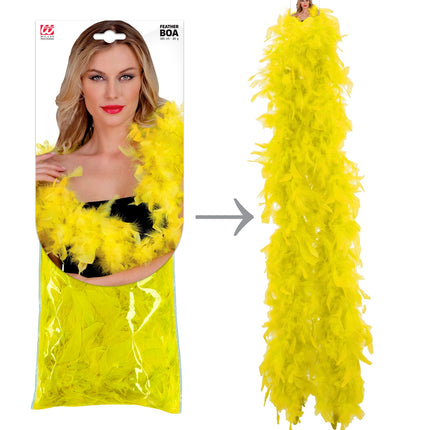 Widmann SRL Boa Esther geel 180cm