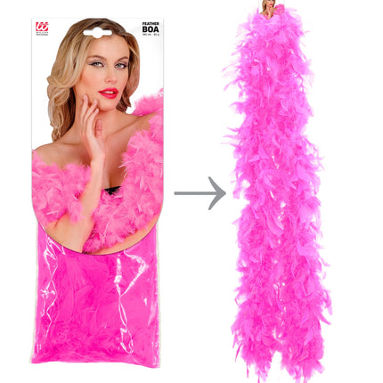 Widmann SRL Boa Esther roze 180cm