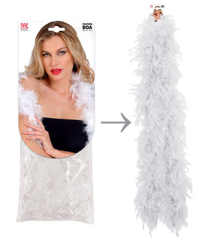 Widmann SRL Boa Esther wit 180cm