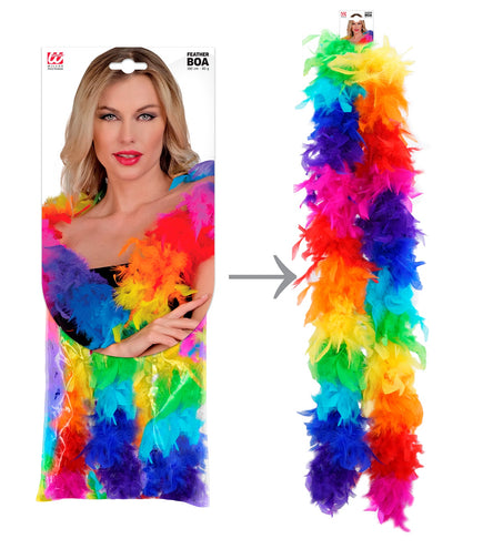 Widmann SRL Boa Joyce regenboog 180cm