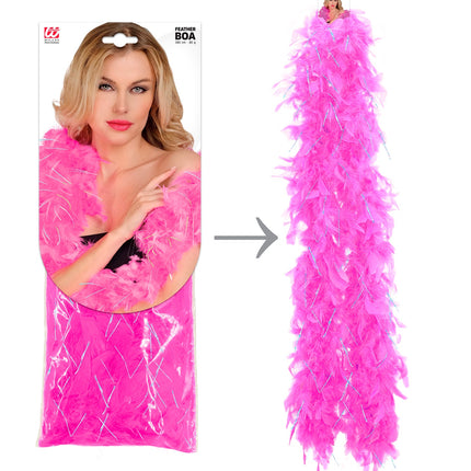 Widmann SRL Boa Joyce roze zilver 180cm