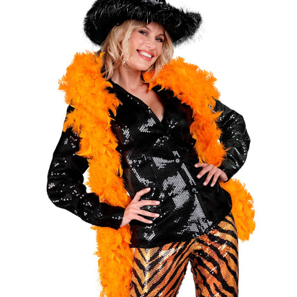 Widmann SRL boa oranje 180cm