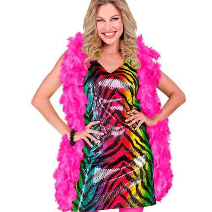 Widmann SRL boa roze / magenta 180cm