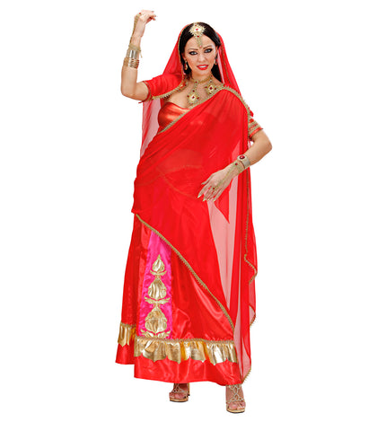 Widmann SRL Bollywood pak rood Indische vrouw