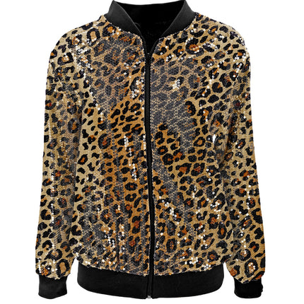 Widmann SRL Bomberjack luipaard