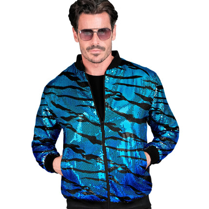 Widmann SRL Bomberjack ocean blauw