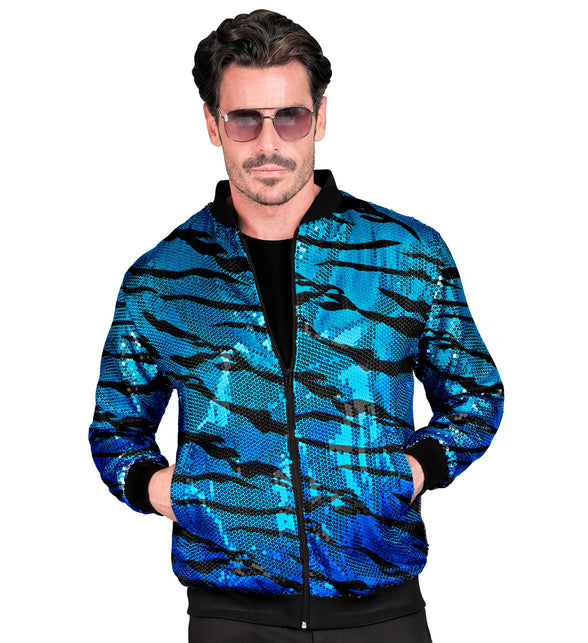 Widmann SRL Bomberjack ocean blauw