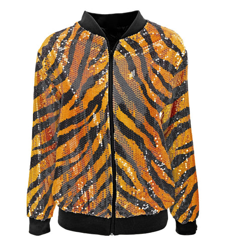 Widmann SRL Bomberjack tijger print