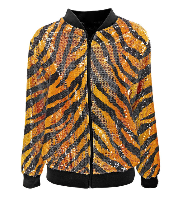 Widmann SRL Bomberjack tijger print