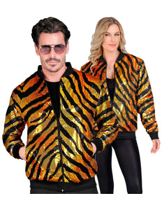 Widmann SRL Bomberjack tijger print